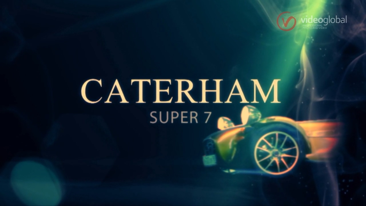 кейс VideoGlobal — заставка пилотного выпуска Caterham Super 7 для Авто Плюс