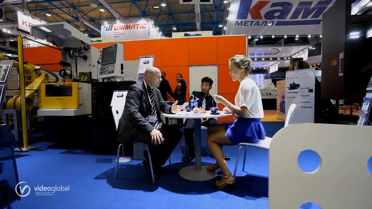 кейс VideoGlobal — стенд CFGROUP с партнёрами на CFT expo