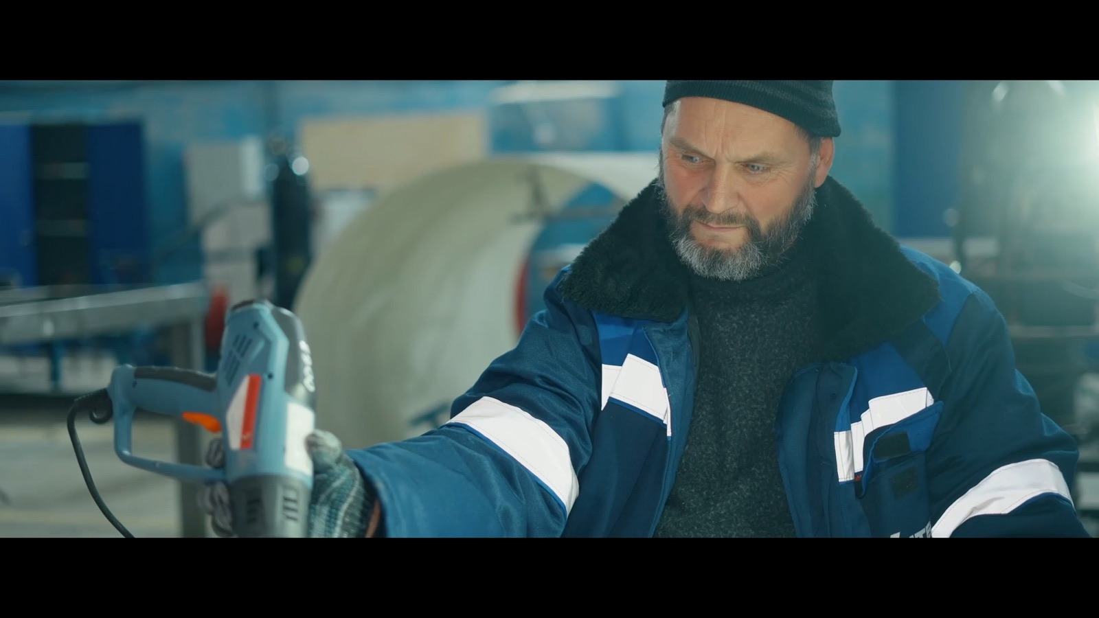 Съёмка производственного предприятия — оборудование ITEMI для очистных сооружений