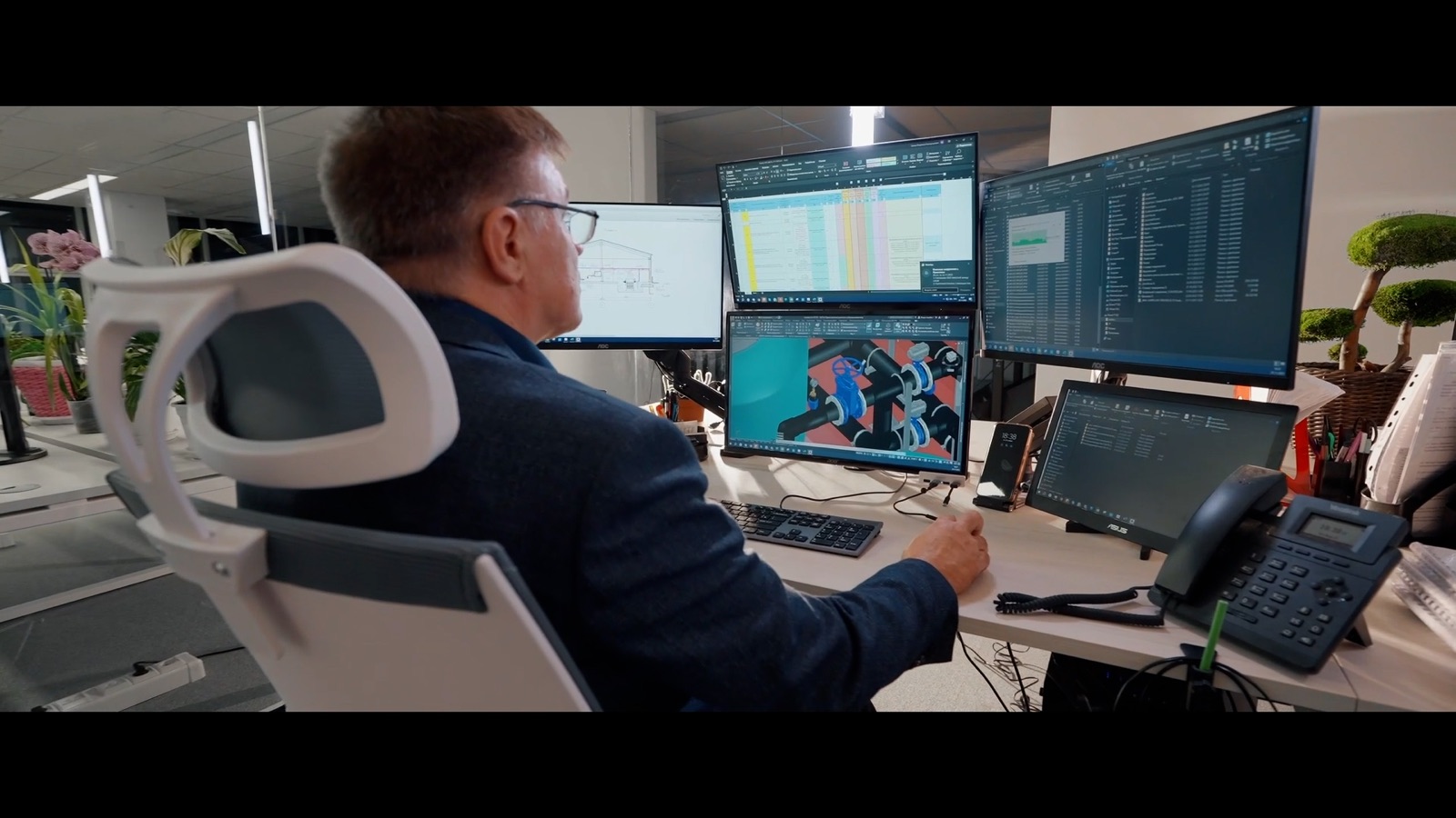 Производственный ролик ITEMI — детали оборудования и индустриальная фактура