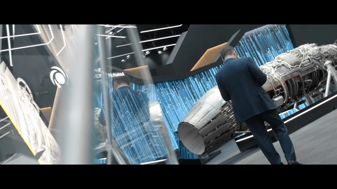 Видеосъёмка выставки Армия — детали стенда Технодинамики