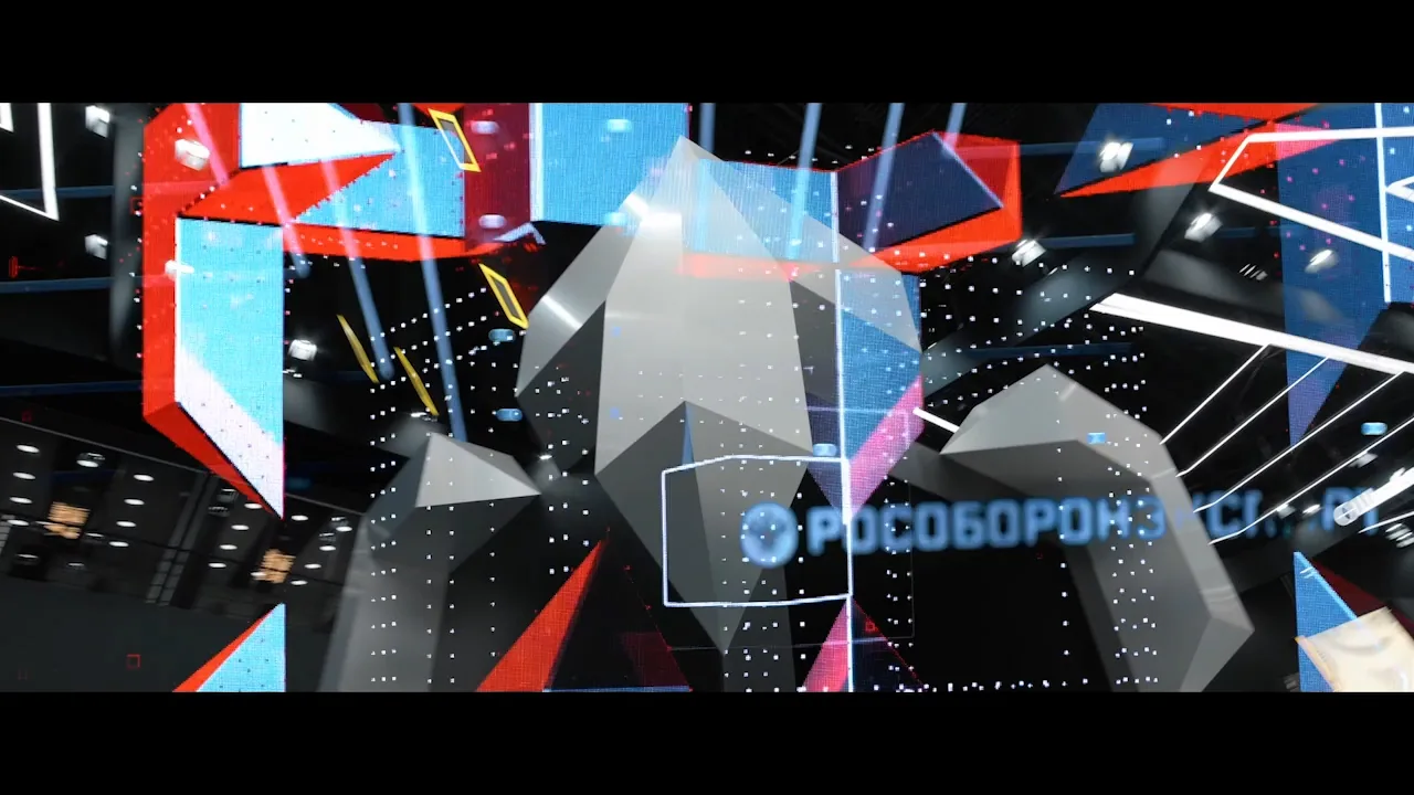 Видеосъёмка стенда на выставке Армия — поток посетителей и деловая зона