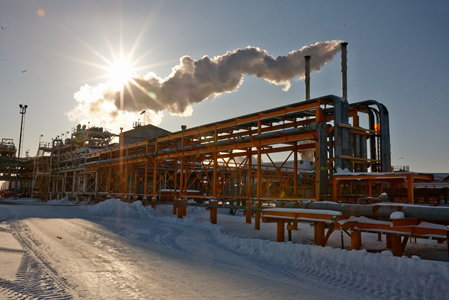 Площадка месторождения