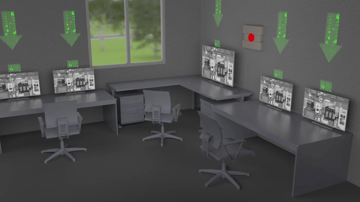 Партнер ЮГ · диспетчерская и пульты управления в 3D