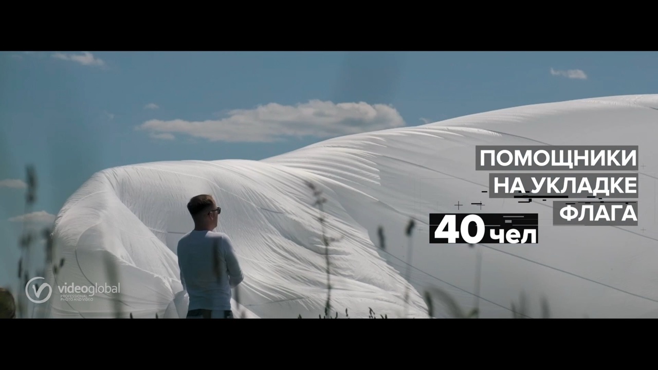 кейс VideoGlobal — общий план парашютной площадки