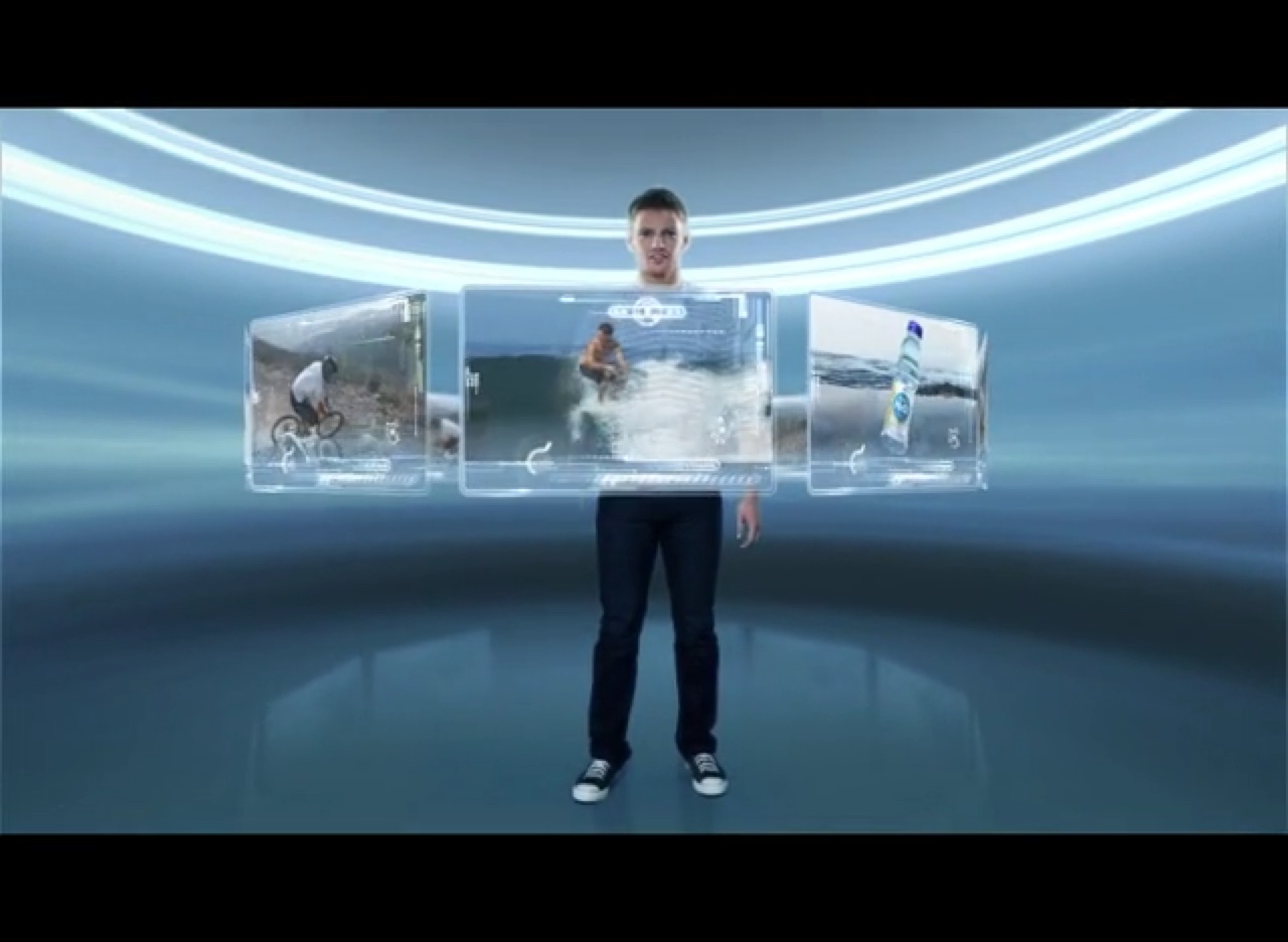 Smart H2O — студийная съёмка рекламного ролика на хромакее