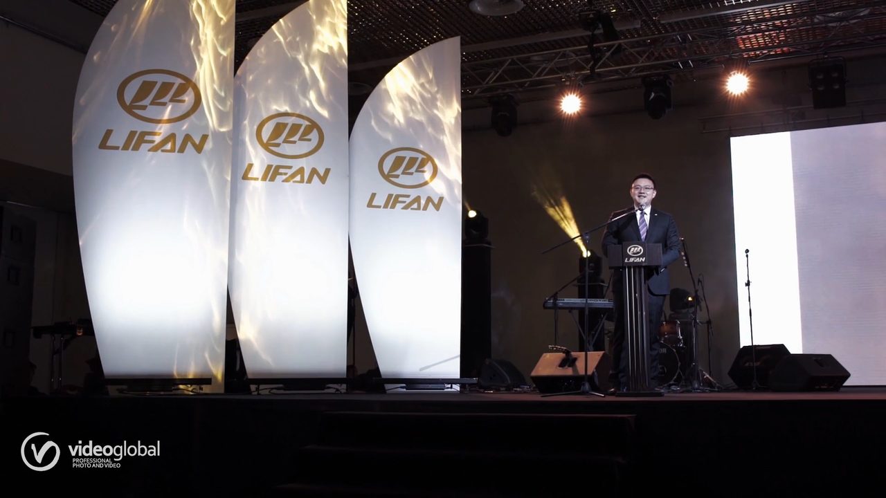 Видеосъёмка стенда Lifan на международном автосалоне в Москве — кейс студии VideoGlobal