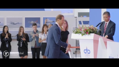 Expo-One China — съёмка павильона на авиасалоне МАКС