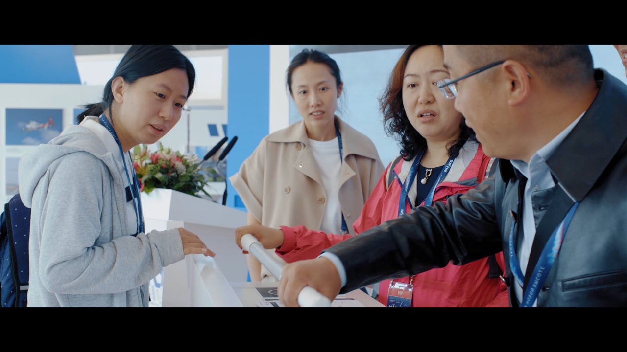 Застройка павильона на авиасалоне МАКС: Expo One China